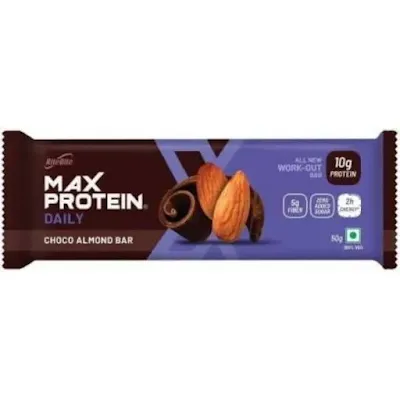 Ritebite Max Protein Bar Choco Almond - 50 gm