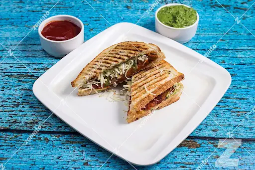 Masala Cheese Toast Sandwich