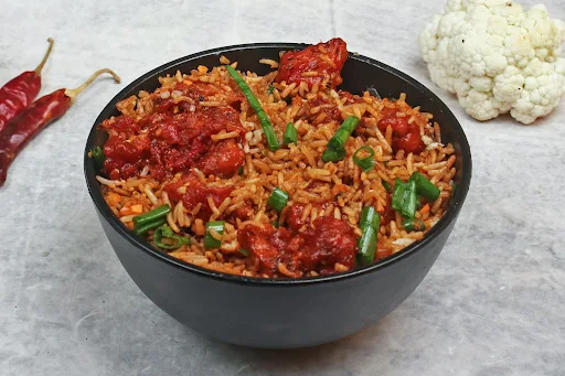 Gobi Schezwan Fried Rice [500 Ml]