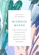 Michelle's Baby Shower - Baby Shower Invitation item