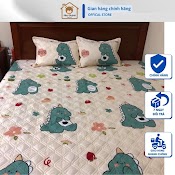 Ga Chun Trải Giường Trần Bông Dày Dặn Chắc Chắn Chất Liệu Cotton Poly Đủ Kích Thước M6 M8