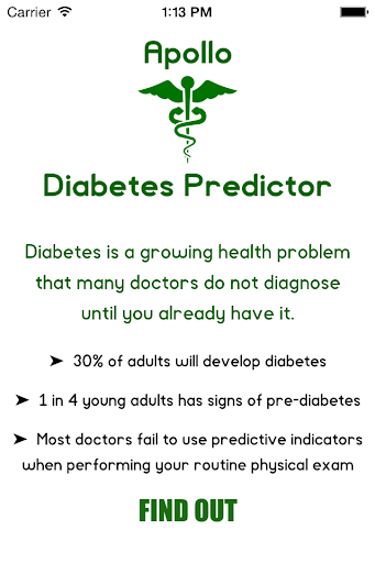 Apollo Diabetes Predictor