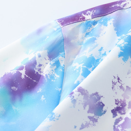 Title 4, Small Tie-dye Short-sleeved Shirt Trend Loose H...