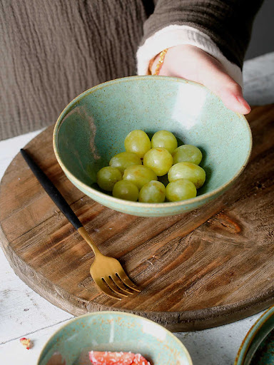 Title 5, Handmade ceramic large soup bowl for creative t...