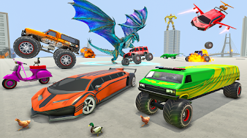 Army Robot Car Game:Robot Game Screenshot