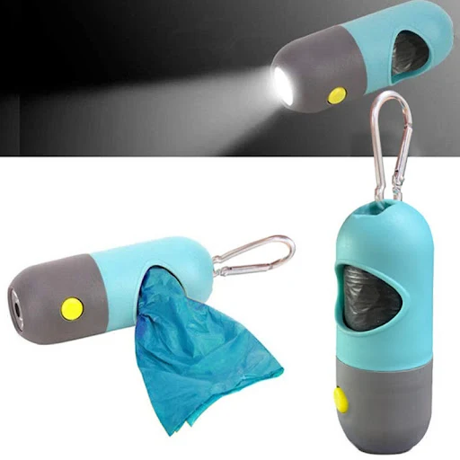 Portable Dog Poop Bags Dispenser Trash Sack Case Carrier Outdoor Garbage Storag Box for Cat Puppy Pet Waste Bag Holder S