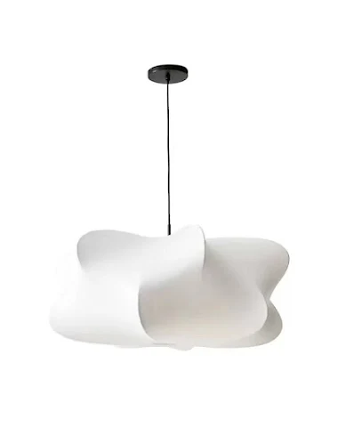 Lampadario artistico in seta di for - 0