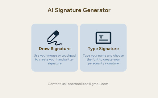 AI Signature Generator - SignMaker
