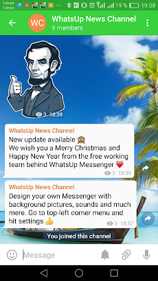 WhatsUp Messenger Tabletのおすすめ画像3