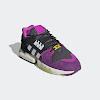 ninja zx torsion gray five / footwear white / glory purple