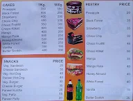 Bakers & Cake Point menu 1