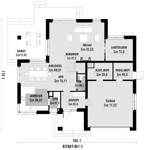 E-148 - Rzut parteru