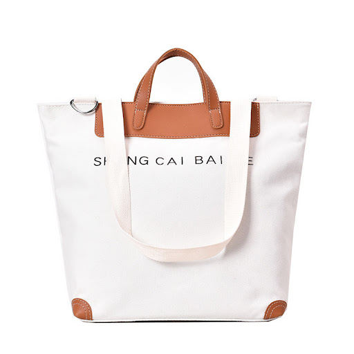 Title 4, Fashionable Large-Capacity One-Shoulder Canvas ...