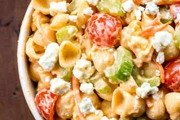 Buffalo Chicken Pasta Salad Recipe