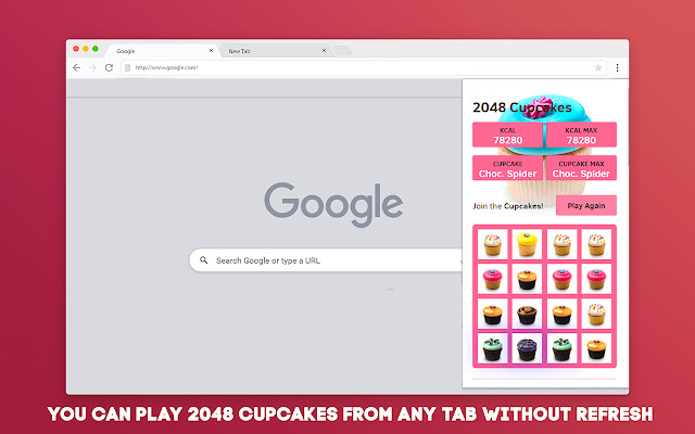 2048 Cupcakes  Play Online Now