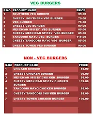 The Burger Cafe menu 4