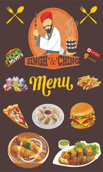 Singh And Ching menu 
