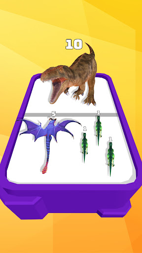 Screenshot Merge Dinosaurs Battle Fight