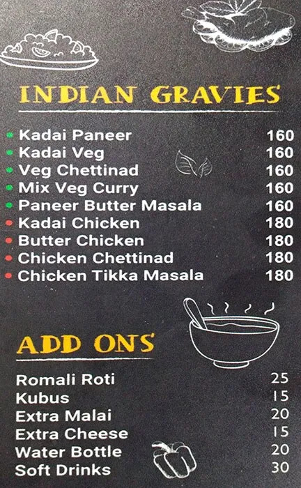 Kebab It menu 