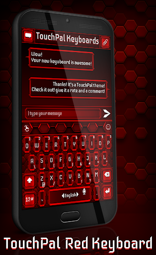 TouchPal Emoji Red