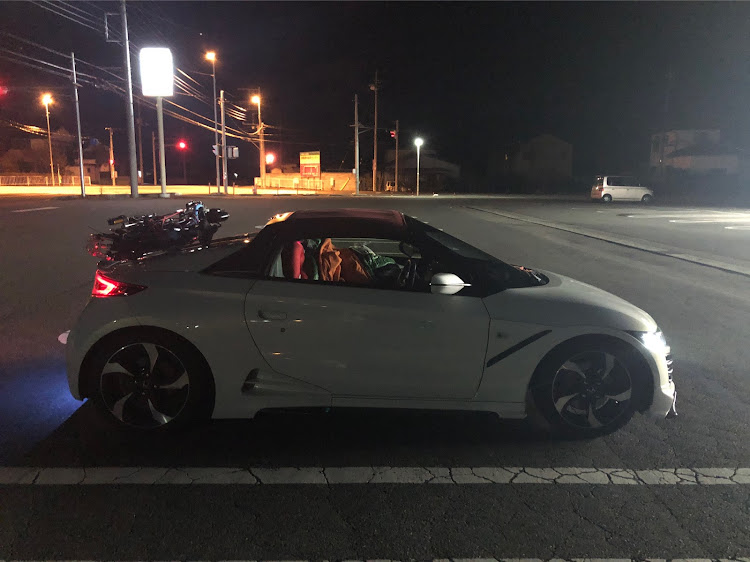 S660のs6Uターン中・夜間は空いててイイですね・お正月休みももうちょいです・今さらジクウドライバー・カッチョいいですねに関するカスタム事例の投稿画像1枚目