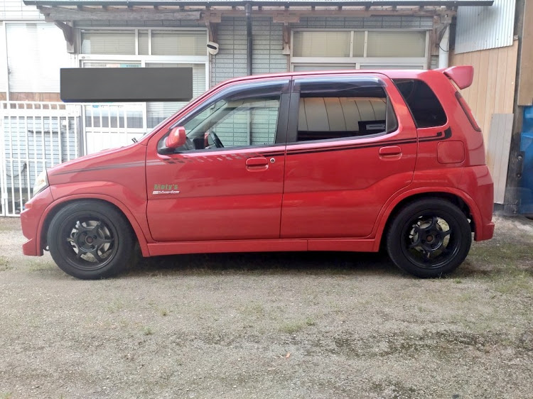 Keiワークスのkeiワークス・kei・HN22S・まんび・まんびターボに関するカスタム事例の投稿画像4枚目