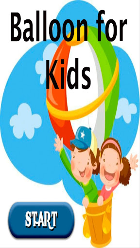 Kids game: balloon pop