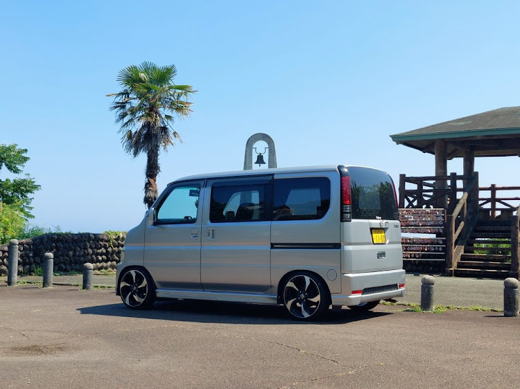 バモスのホイール流用・ホイール交換・熱中症に注意・ドライブに関するカスタム事例の投稿画像3枚目