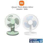 Quạt Tích Điện Để Bàn Xiaomi 3Life 202/209 [Bảo Hành 12T] Quạt Tích Điện Mini Để Bàn Dung Lượng Pin 2000 - 3000Mah