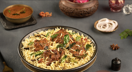 Andhra Mutton Boneless Biryani