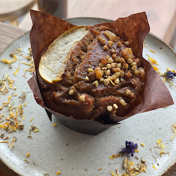 Spiced Apple & Buckwheat Muffin