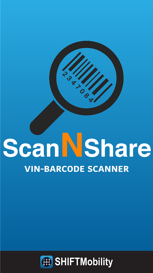 Scan-N-Share VIN Screen 3