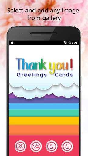 Screenshot Thank You Greeting Card Maker