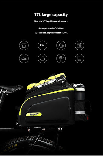 Title 10, Medium Distance Cycling Fixture Backpack for bi...