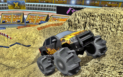 Android application Big Rig Racer screenshort