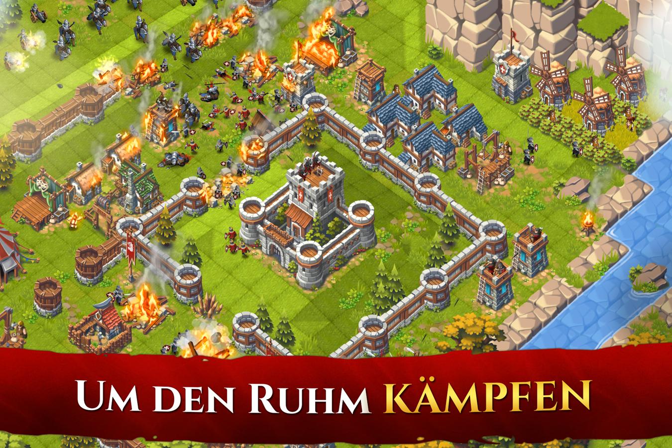 Android application Lords & Castles screenshort