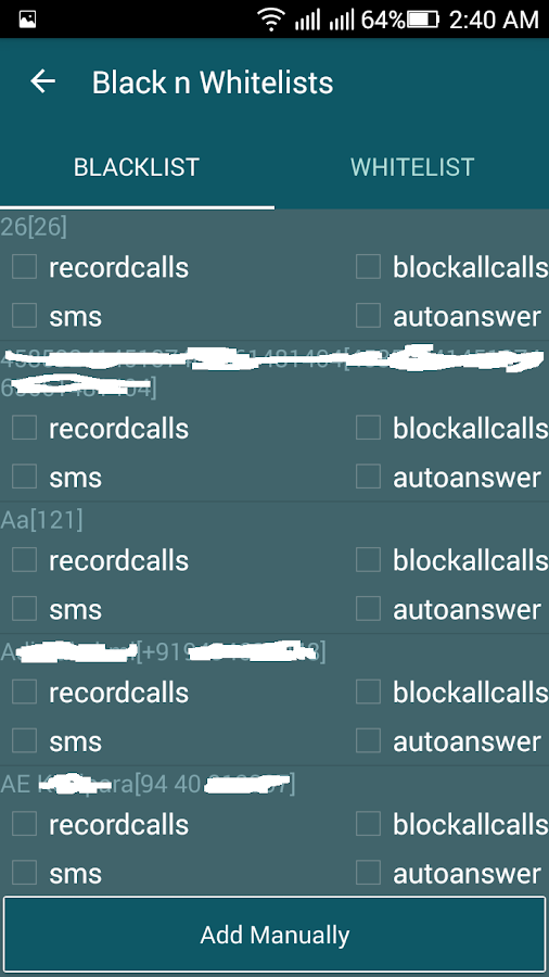    Call Manager Pro- screenshot  