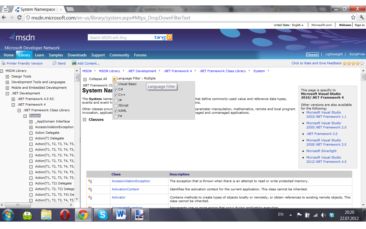 MSDN Filter Fix Preview image 0