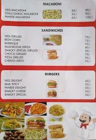 Snacky Wacky's menu 2