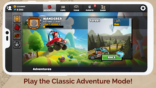 Hill Climb Racing 2 APK Mod 1.51.0 (Unlimited Money) Download