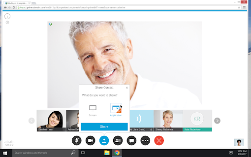 Cisco Webex Content Sharing