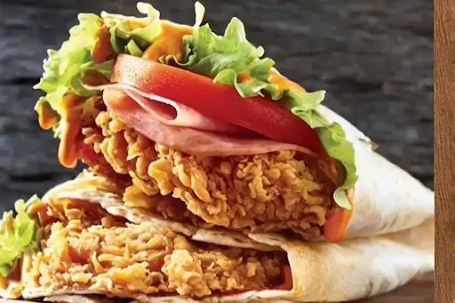 Southwest Fried Chicken Wrap Chicken Wrap