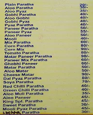 Delhi Ke Mashoor Parathe menu 2