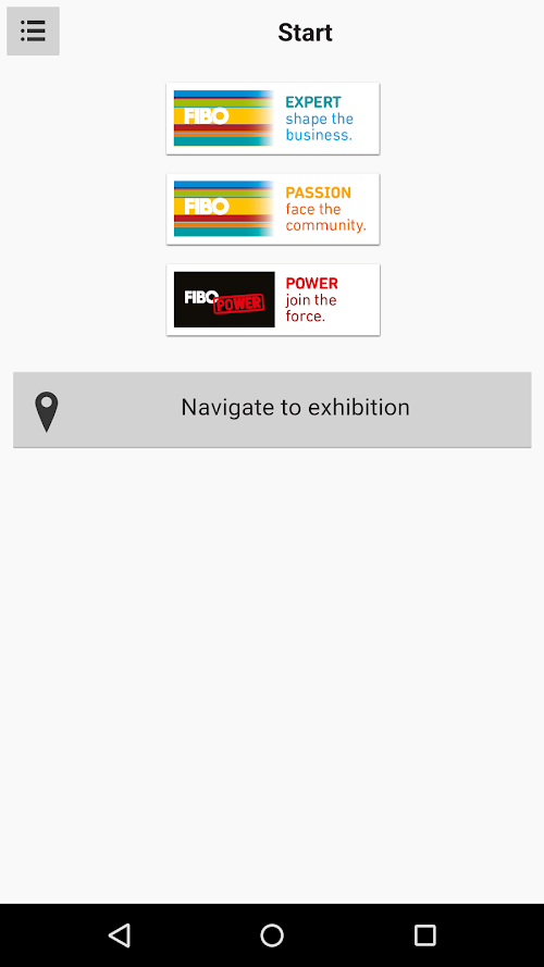 Android application FIBO screenshort
