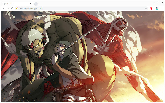 Attack on Titan New Tab