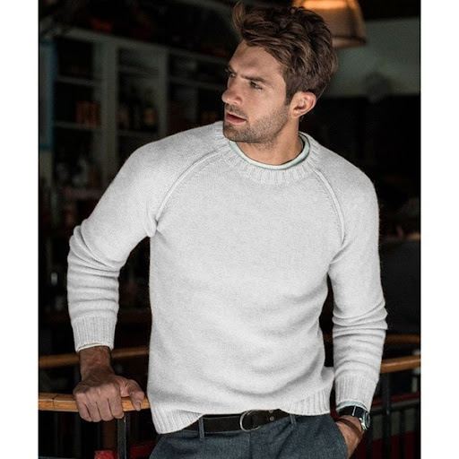 Title 4, New casual mens knit sweater