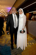 Tobacco tycoon Yusuf Kajee and his wife Zakkiyah at the grand opening of Radisson Blu in Umhlanga. 