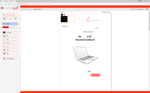 chromePDF - PDF Online Editor