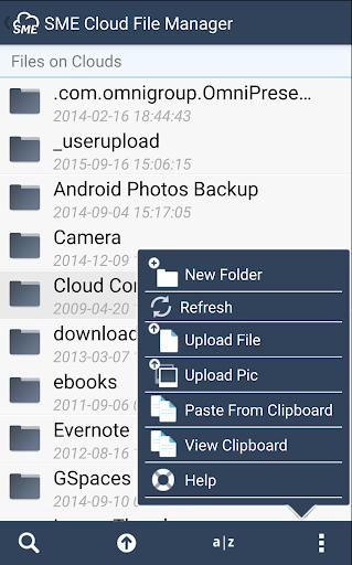 Android SMEStorage