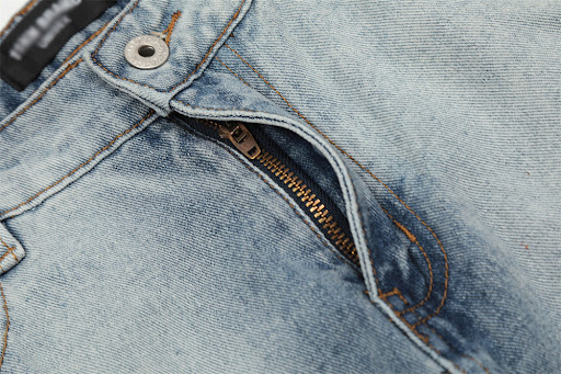 Title 2, Mens Fashion Personality Reverse Wear Jeans. E...